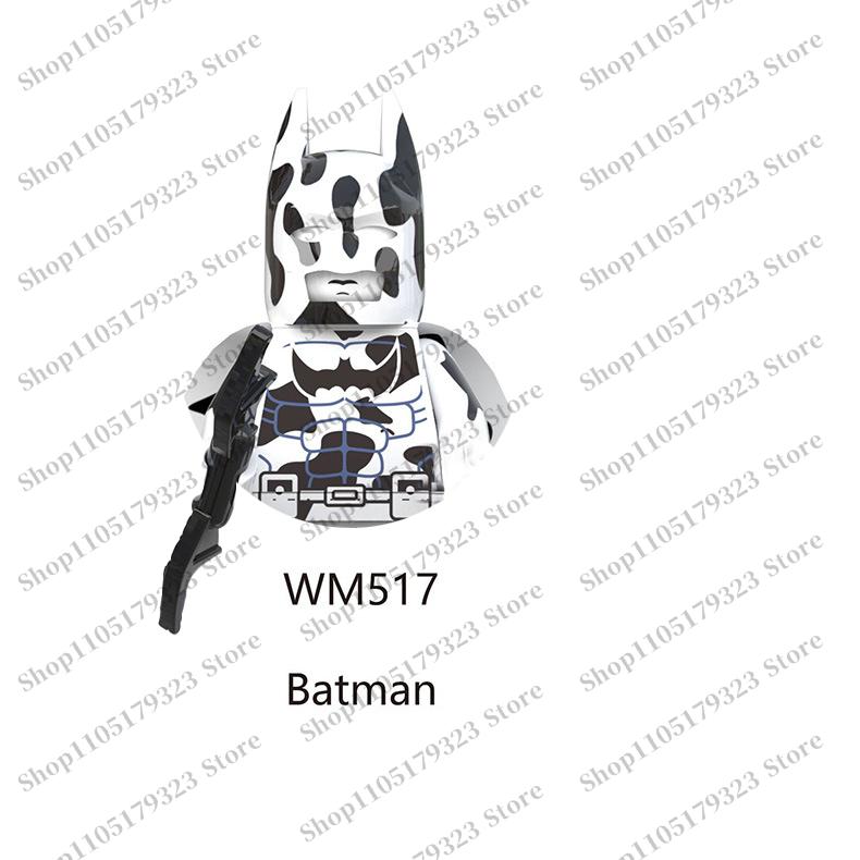 Hot toy dolls building block Mini action Superhero The Flash Superman Brick block toys children's toys gifts