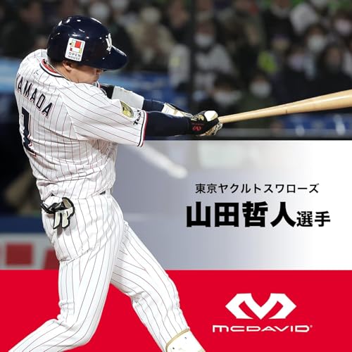 Official McDavid Universal Back Support, a favorite brand of Tokyo Yakult Swallows player Tetsuto Yamada. This versatile back support stay provides su