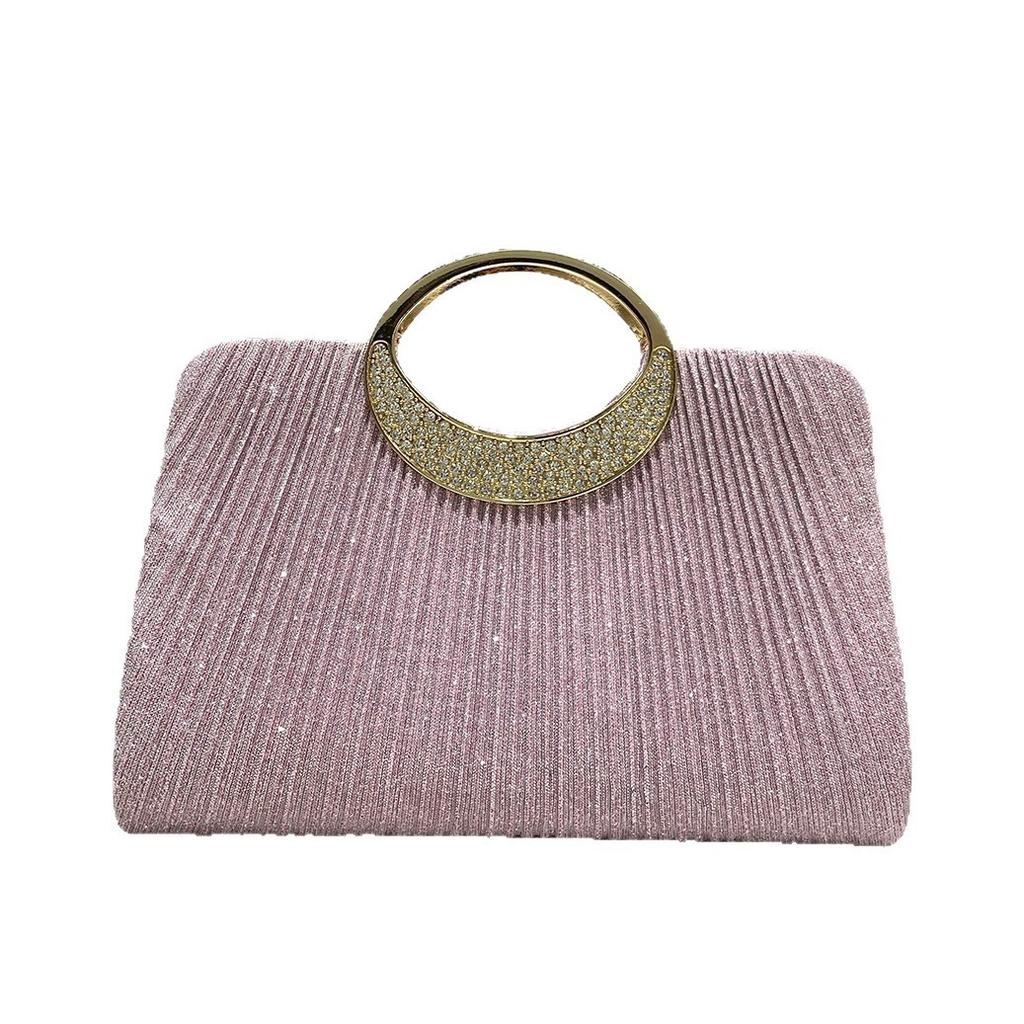 Women's Evening Bag Handbag with Chain Elegant Shoulder Bag Clutch Purse for Wedding Party Prom Crossbody Bag Small Tote Bag for Women Handle Satchel