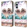 For iPhone 17 Case 3D Pattern PU Leather Wallet Phone Cover with Stand