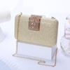 New pu clutch bag, celebrity banquet shoulder bag, versatile banquet dinner bag, party evening bag