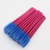 Rose Red Disposable Mascara and Eyebrow Brushes - 50pcs/bag
