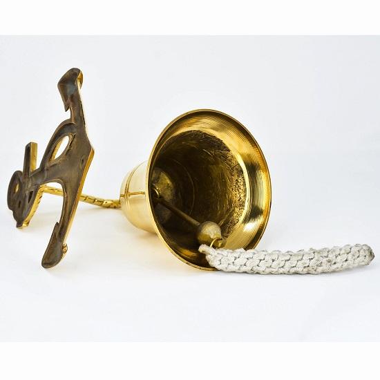 Handmade  Brass Ship Bell Solid  Polished Premium Nautical Boat's Bell Maritime Navy Ship's Decor  Gifts