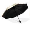 1 PC Automatic Folding Umbrella - White Cat Pattern, Portable & Foldable Design with 8 Ribs, Christmas Birthday Gifts