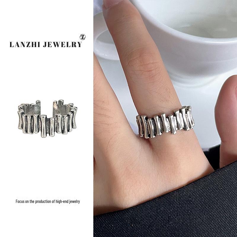 Inel Thai Argint pentru Femei, Stivuibil - Argint 925, Design de Nișă, Bijuterii Simple și Versatile