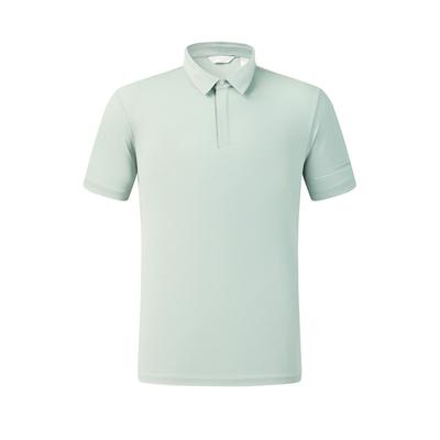 Golf Series Simple Breathable Casual Golf Sports Training Versatile Comfortable Short Sleeve Polo Shirt Men Tops Gray A11M625149FGY