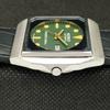 JAPAN-MADE SEIKO MENS AUTOMATIC GREEN DIAL WATCH a417060-2