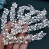 Crystal Pearl Bridal Headband & Veil Hair Accessory DZ076