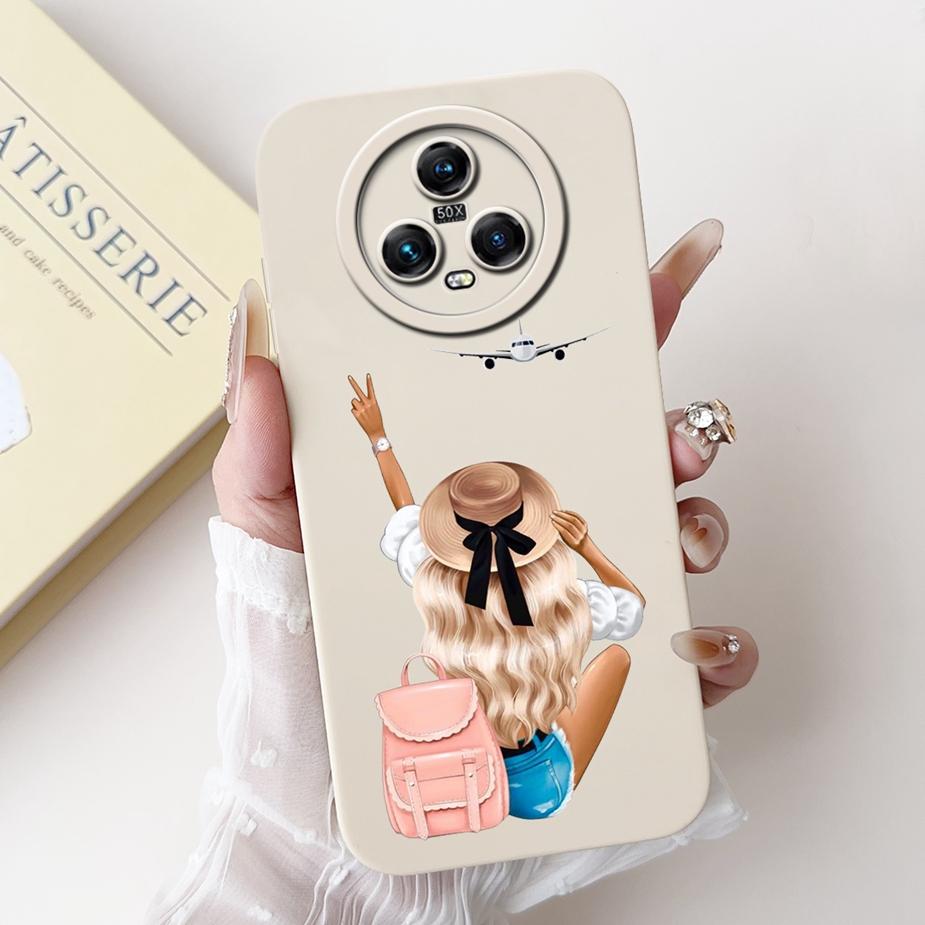 For Honor Magic5 Pro Case PGT-AN10 Cute Fashion Cartoon Cover Soft TPU Phone Case For Honor Magic 5 Pro Magic5 Lite Fundas Coque
