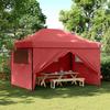 VidaXL Collapsible Pop-Up Party Tent with 4 Sidewalls, Tent, Awning Tent, Gazebo Awning, Tent 4005027