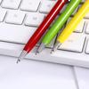 Multi-Color Metal Ballpoint Pen - Capacitive Touchscreen Stylus, Medium Oil, Custom Logo Option, Perfect for Gifts