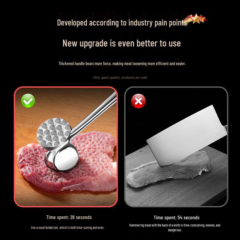 304 Stainless Steel Meat Tenderizer