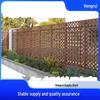 Anti-Corrosion Wood Garden Fence & Climbing Frame for Outdoor Spaces