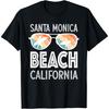 Slogan Surf Été - T-shirt Plage de Santa Monica Californie