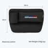 QHIT7 New Car Seat Srat Filler Wallet Phone Gap Slit Pocket Storag Box For BMW E46 E87 E90 E91 E92 E93 F10 F20 F30 F40 F15 F25 F2