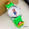 3D Silicone Cartoon Quartz Watch for Kids