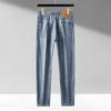 Fengmao Men's Summer Ice Silk Straight Fit Stretch Jeans FMMY2196
