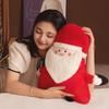 Santa Claus and Snowman Plush Pillow Toy - Cute Reindeer Doll Gift for Boys and Girls
