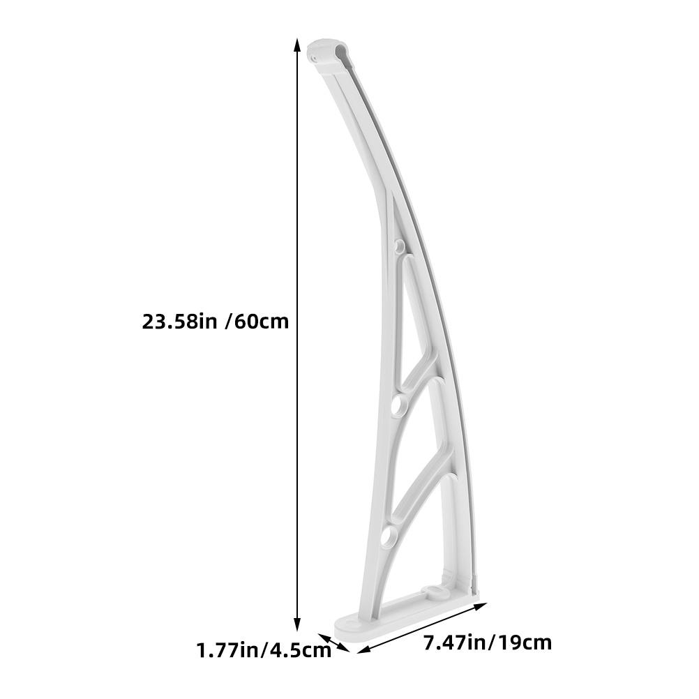 Awning Canopy Bracket Reinforced Outdoor Patio Window Front Door Support Roof Shade Replacement Bracket For Awnings