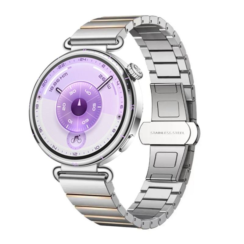 18mm Stainless Steel Strap For Huawei Watch GT6-5-4 41mm Metal Women High-end Band For Huawei Watch 5/GT5Pro 42mm Xiaomi S4 41mm