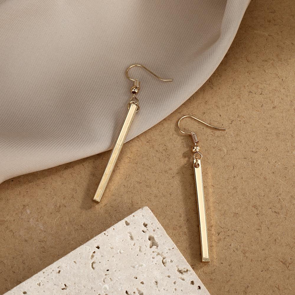 Earrings, Stylish And Minimalist Geometric Earrings, Long Earrings, For