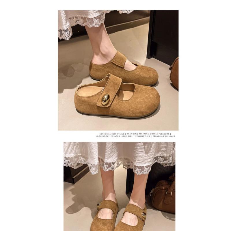 Women S French Style Thick Sole Birkenstock Mules Summer Slip On Shoes