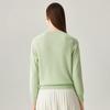 Zhaojun Women's V-Neck 100% Cashmere Sweater