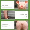 Resin Pig Statue Cute Animal Sculpture for Garden Yard Patio Outdoor Decoration Lawn Ornament Animal Statue Figurine