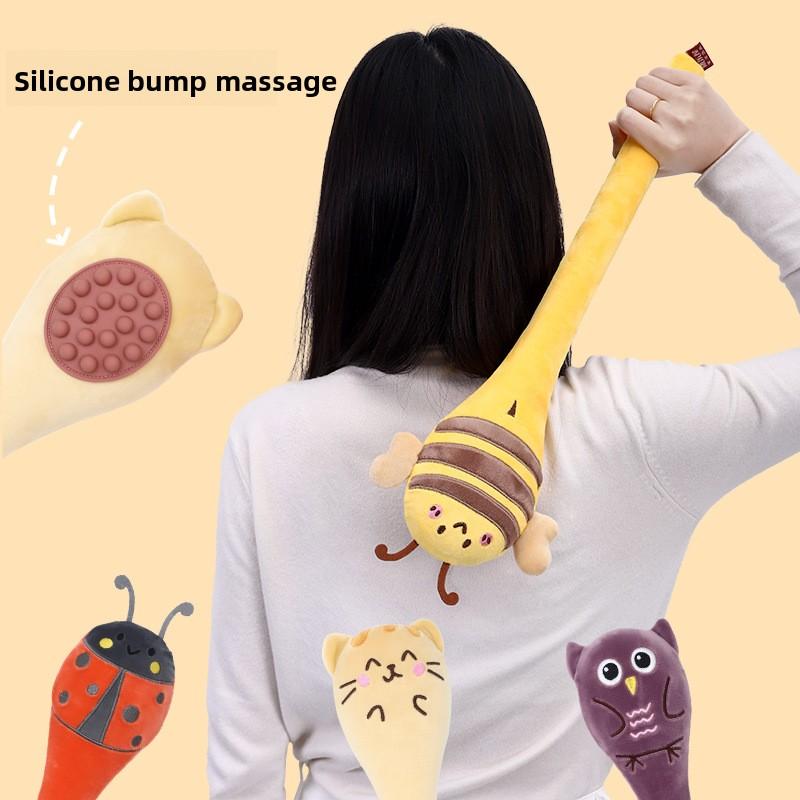 Cartoon Cute Meridian Beat, Kangle House Knock Back Hammer Massage Hammer, Knock Back Stick Knock Music Creative Plush Toy