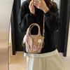 Woven Bag New Sweet Beautiful Women Bag Versatile Travel Holiday Wind Beach Bag Handmade Straw Bag