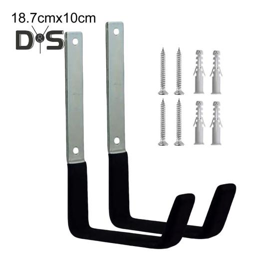 

1/2 шт. прочные настенные крючки прочные несущие нагрузку нержавеющие простые в установке гаражные крючки для хранения настенные стойки M 2pcs