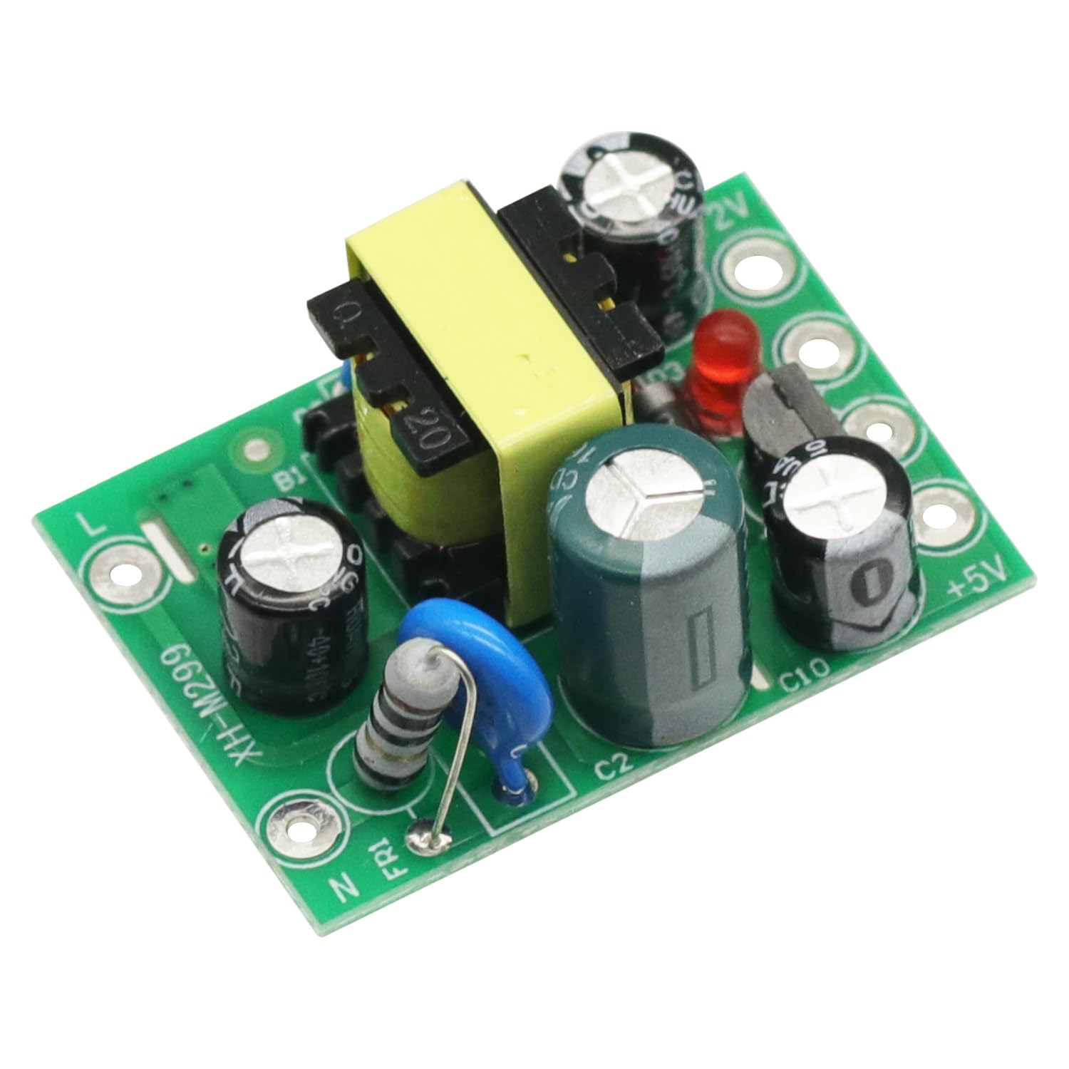 

2PCS AC-DC Isolated Switching Power Supply Module Board AC-DC Converter Module Dual Output AC 110V-220V to DC 5V 12V,AC to DC Transformer Power