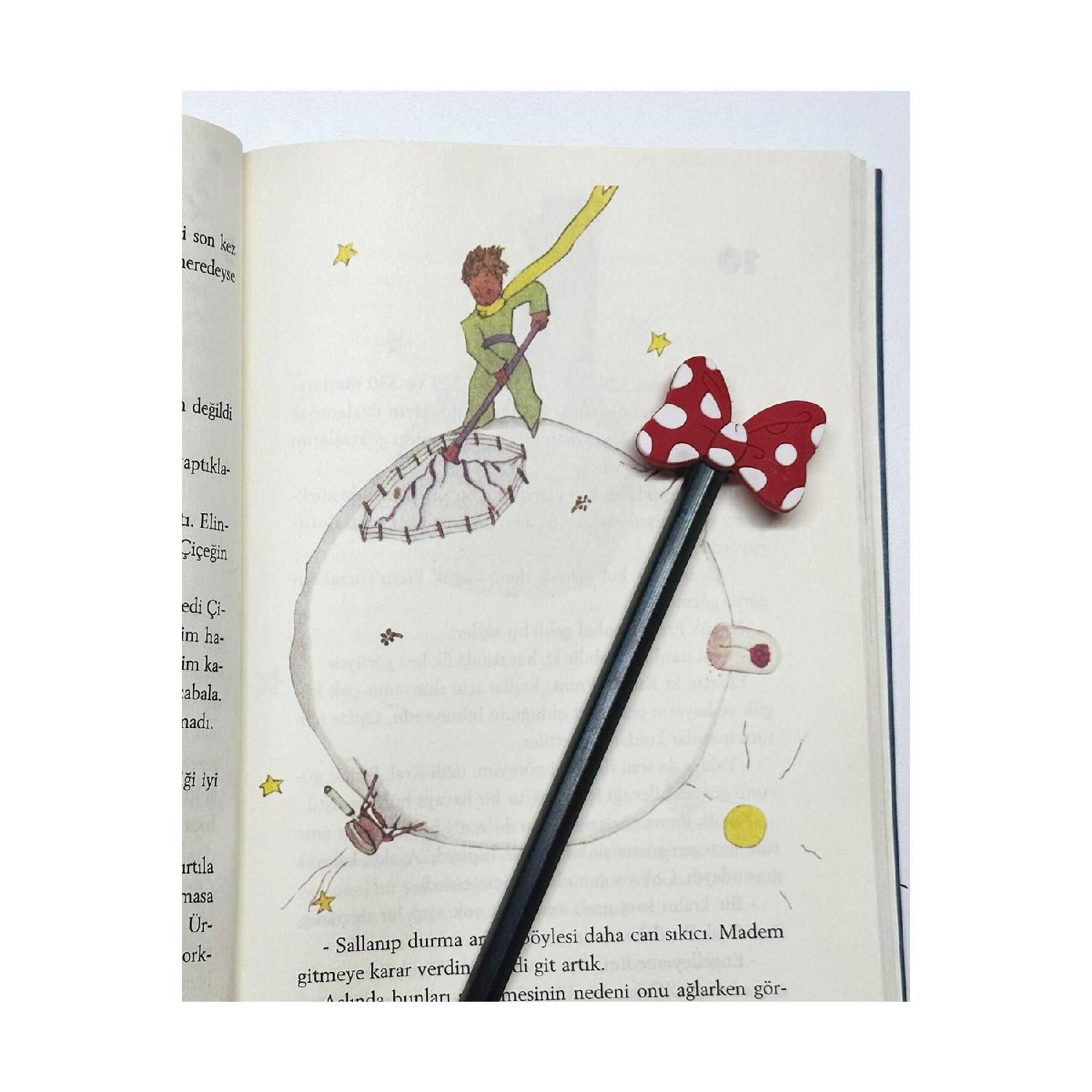 

Cute Pen Ornament Red Ribbon Pen Back червоний