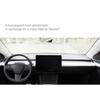 For Tesla Model 3 Y 2018-2022 Made of Alcantara Dashboard Instrument Trim Sunshade Pad Sticker Car Interior Tuning Accessories