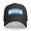 Ushuaia Stadt in Argentinien Flagge Baseballkappe Strand Ausflug Luxusmarke Hut Strand Designer Kappe Unisex Damen