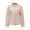 Womens Slim Fit Short Down Jacket With Stand Collar Lightweight Casual