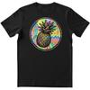 Herren T Shirt Ananas Pop Art Sommer Neon Bunt Obst Retro Design Kunst Geschenk Vintage Unisex Designer Clothes