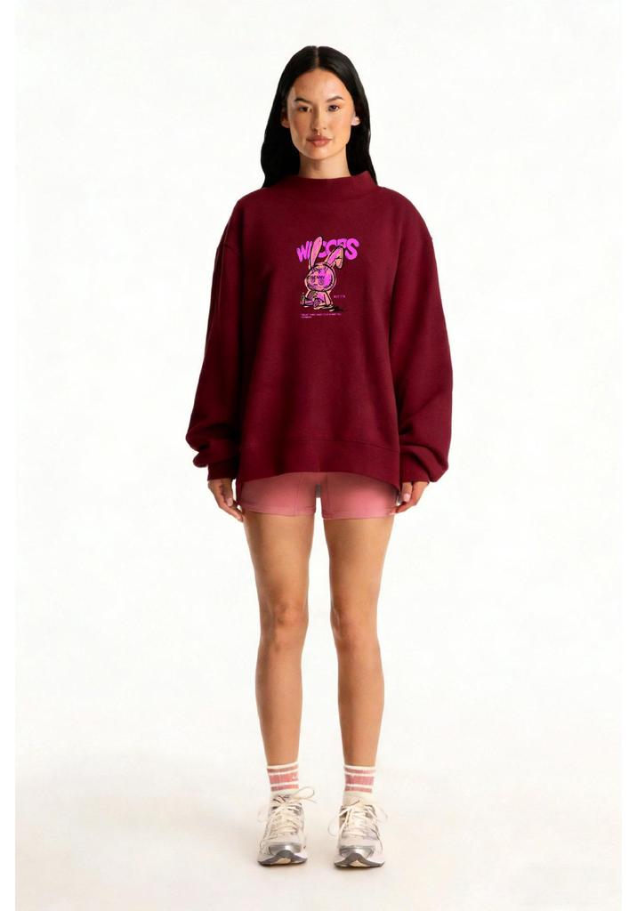 Women's Casual High Neck Trendy Hoodie - Spring & Autumn Versatile Style
