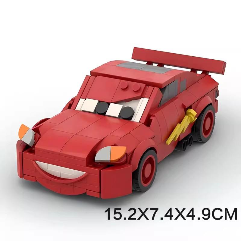 

MOC Technical Car Movie Auto Anime Sportscar and Tow Figures Speed Vehicles Sets 77255 Building Blocks Kid Toys Gift