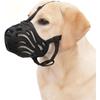 Soft Silicone Dog Muzzle, Breathable Basket Muzzle for Small Medium Large Dogs, Adjustable Anti-Biting Anti-Barking Pet Training Mouth Cover