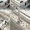 Non-Slip Faucet Draining Mat Self Absorbent Drying Mat Countertop Sink Protector  Home Kitchen
