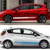 Car Sticker Door Side Skirt Stripes Decal for Ford Fiesta MK8 MK7 MK6 Mk5 ST Sport Styling Vinyl Decor Tuning Auto Accessor