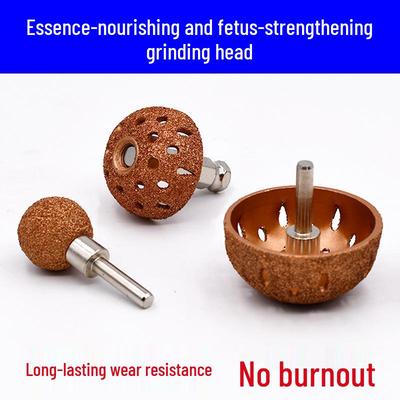 Tungsten Steel Tire Repair and Grinding Set: Bowl-Shaped Head and Soft Steel Wire Brush.