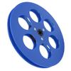 1Celsius4 7 Inch Empty Tape Reel Fit for   Studer Reel to Reel Take Up Reel with 6 Holes NAB Hub Replacement Opening Machine Part