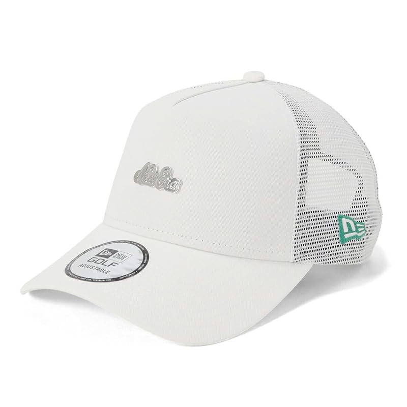 

[New Era] golf mesh cap 9FORTYA-Frame cotton metal logo white FREE GF 940AFTR METAL CL LOGO WHI 14391355 NER36G9364