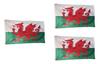 Premium Quality 5 Feet X 3 Feet Wales Welsh Flag With Eyelets For Camping And Boating