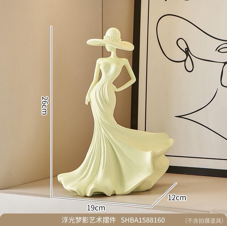 Modern Minimalist Art Figure Statue Luxury High-end Decor For Living Room TV Cabinet Wine Cabinet Entrance Soft Home Ornament