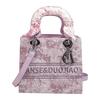 New bag women's embroidery silk scarf portable Princess Diana bag high-end versatile shoulder messenger bag