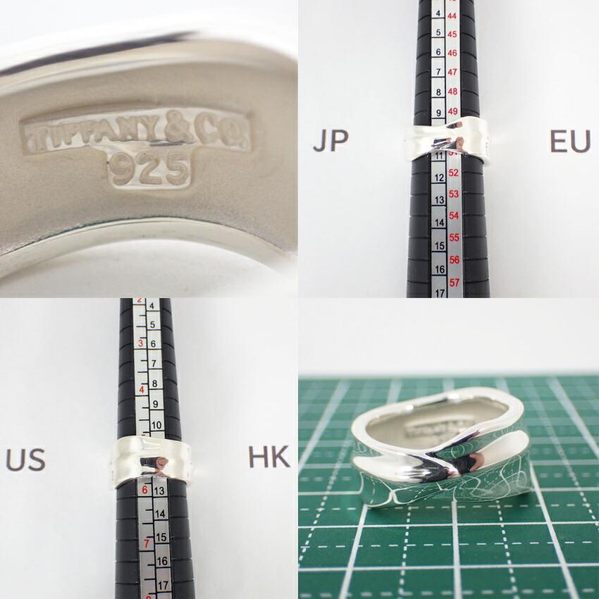 [Used] TIFFANY 925 Leaf Ring / Size 10 / J62-8