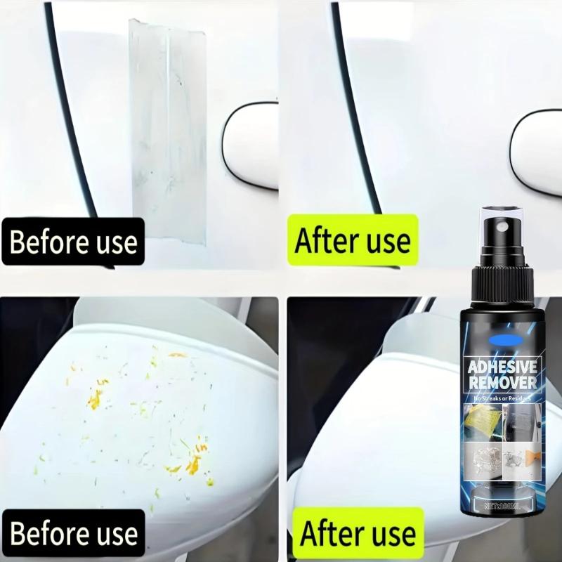 Adhesive Remover Bottle, 100 ml for Label Removal, Sticker Cleanup, Car Decal Adhesive Care, and Daily Direct Application Home Tasks
